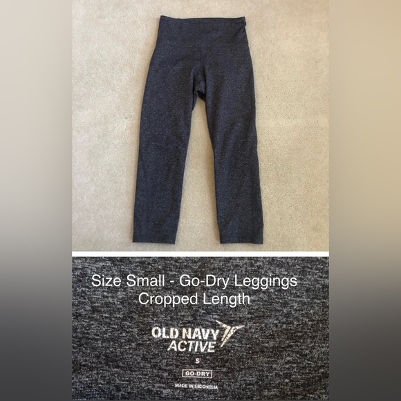 4 Pair Bundle of Navy Active Go Dry Leggings, Good Condition, Smoke Free Home - Picture 3 of 3